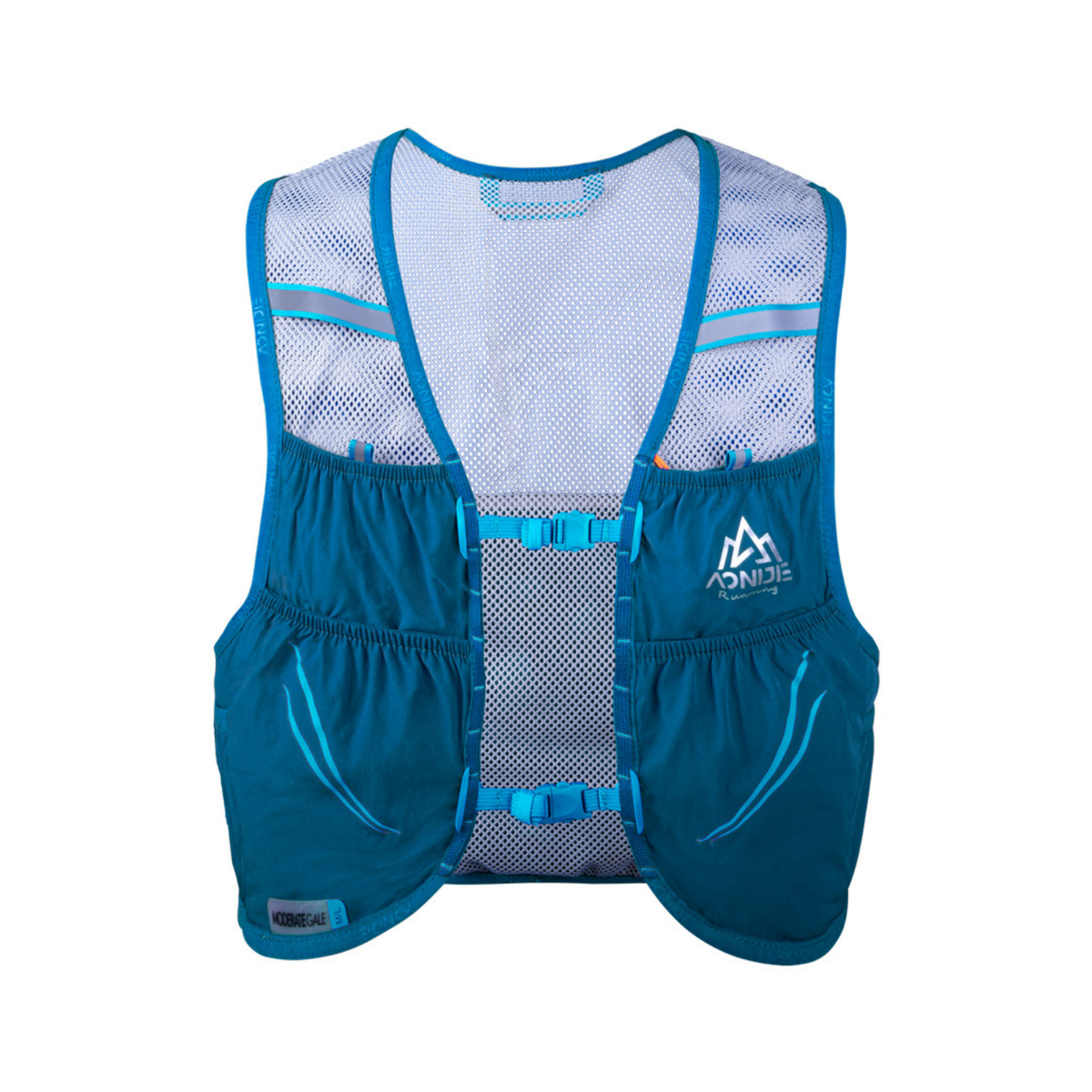 Chaleco Hidratación 2.5L para Running y Trail Azul