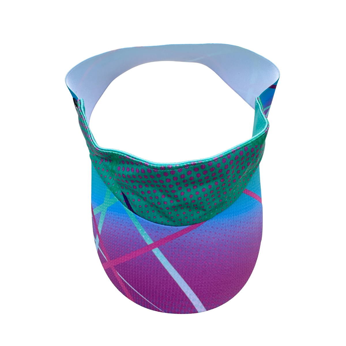 Visera Running Deportiva Dorsal 365 - Rosada