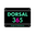 ▷ Dorsal 365 ⎮ Accesorios De Running, Soft flask, bananos, comunidad logo
