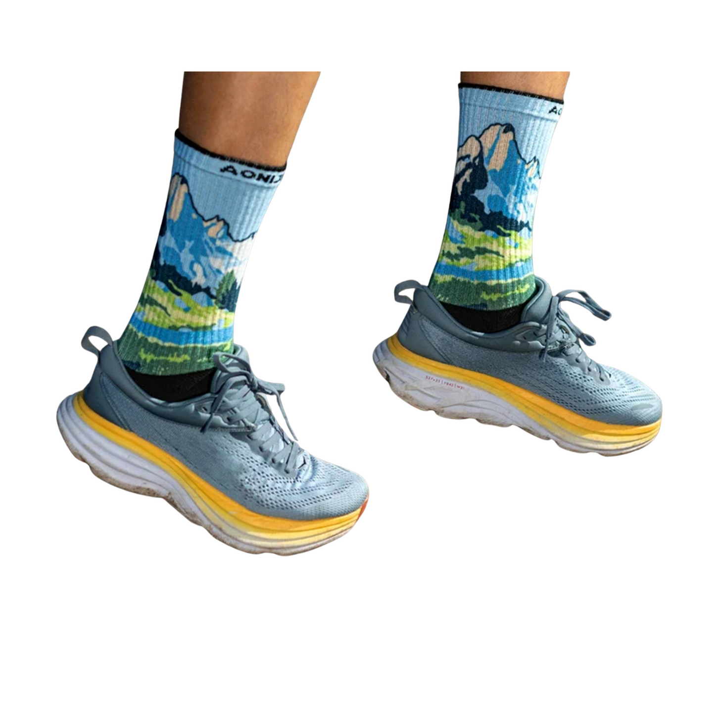 Calcetines De 5 Dedos Celeste Tecnología COOLMAX®