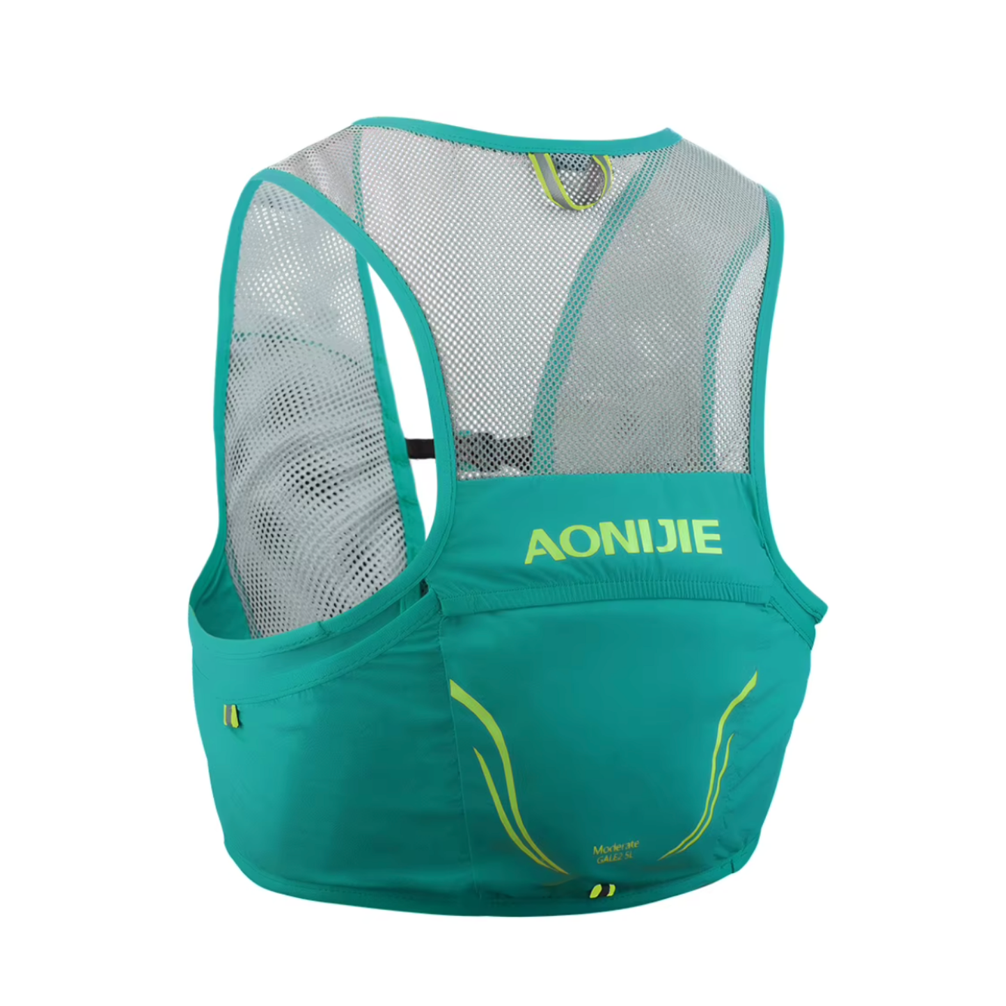 Chaleco Hidratación 2.5L Para Running y Trail  Verde