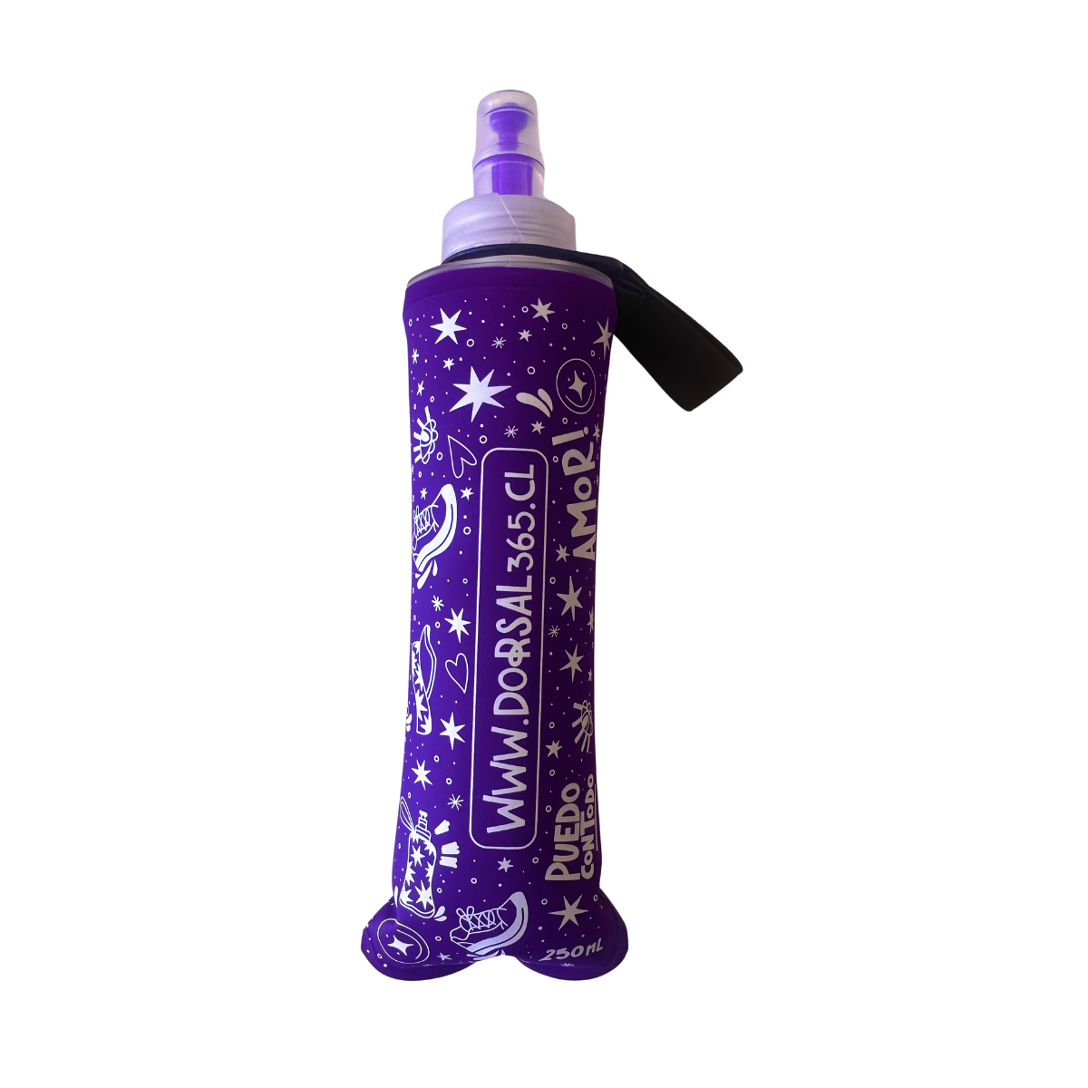 Soft Flask 250 ml - Botella de Agua Flexible Para Running