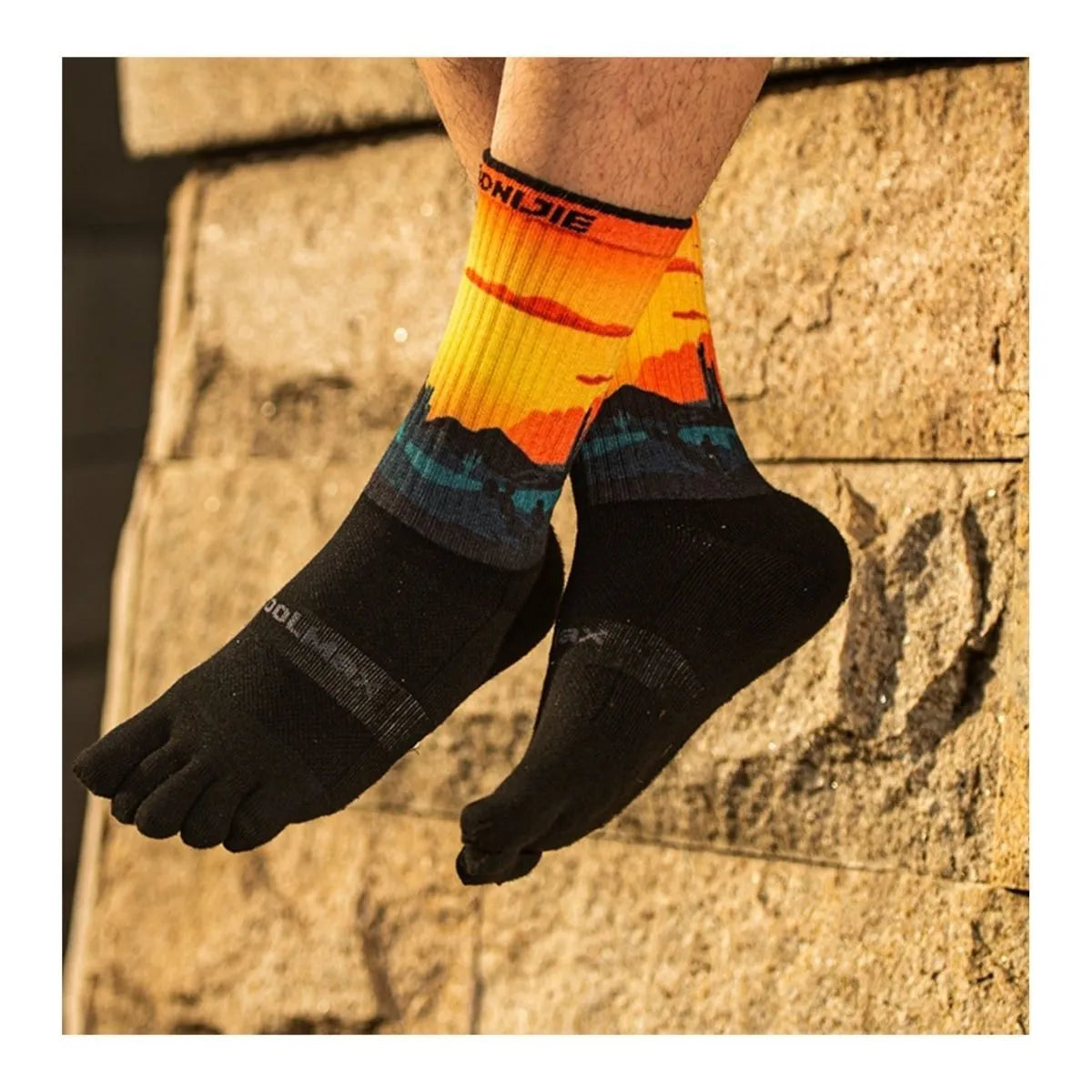 Calcetines 5 dedos para trail running con tecnología COOLMAX®