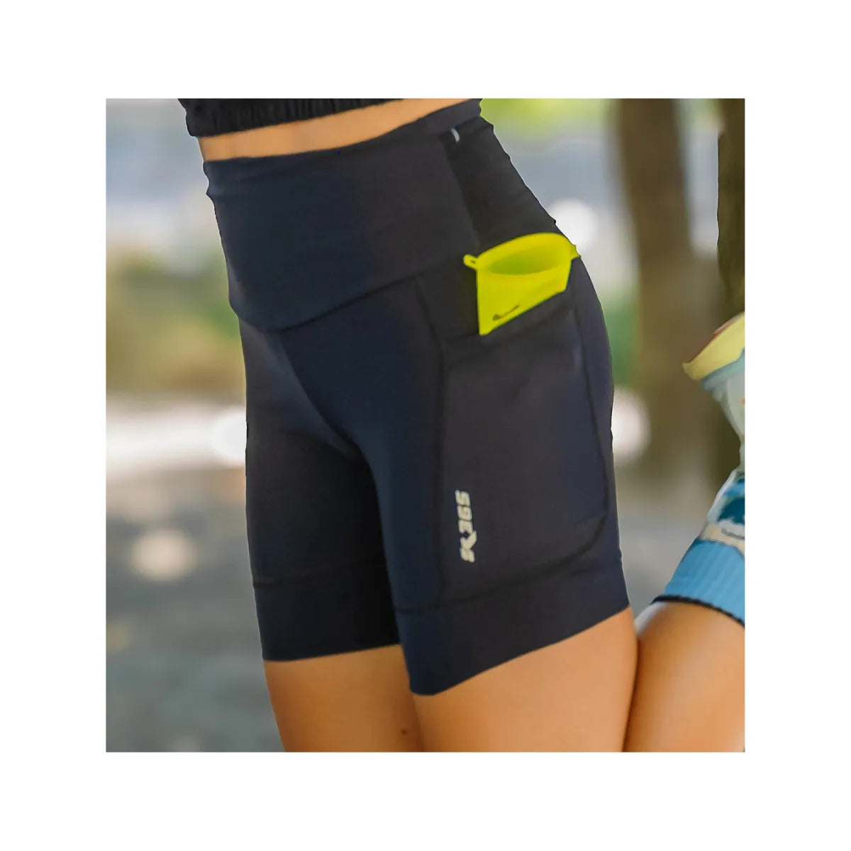 Vaso plegable running 200 ml reutilizable Dorsal365 para trail running y actividades outdoor.