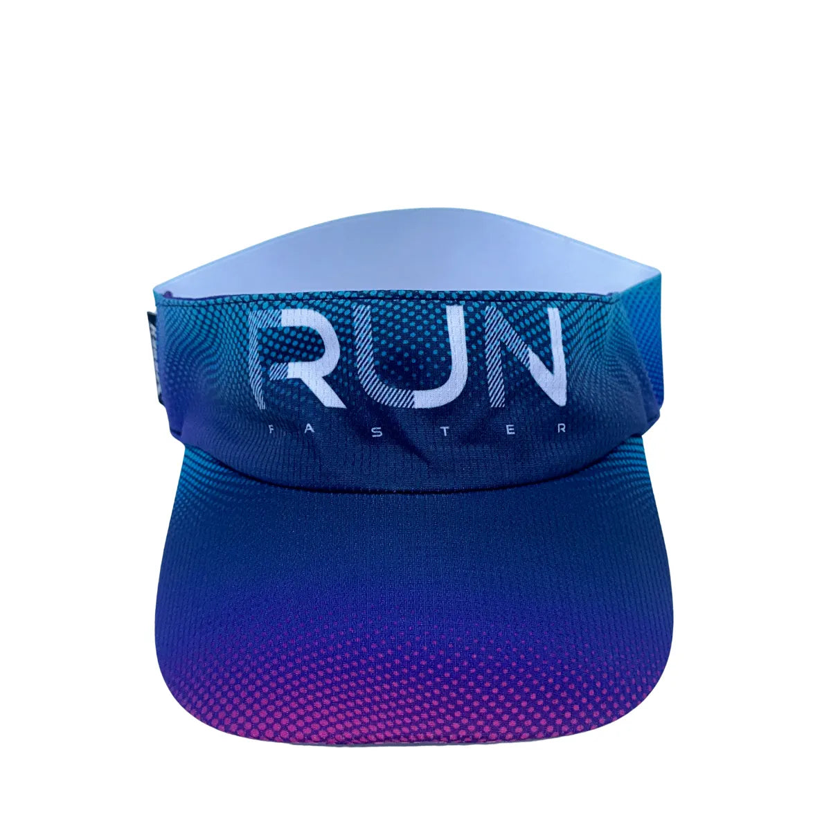 Visera Running Deportiva Unisex Dorsal 365 - Azul Puntos