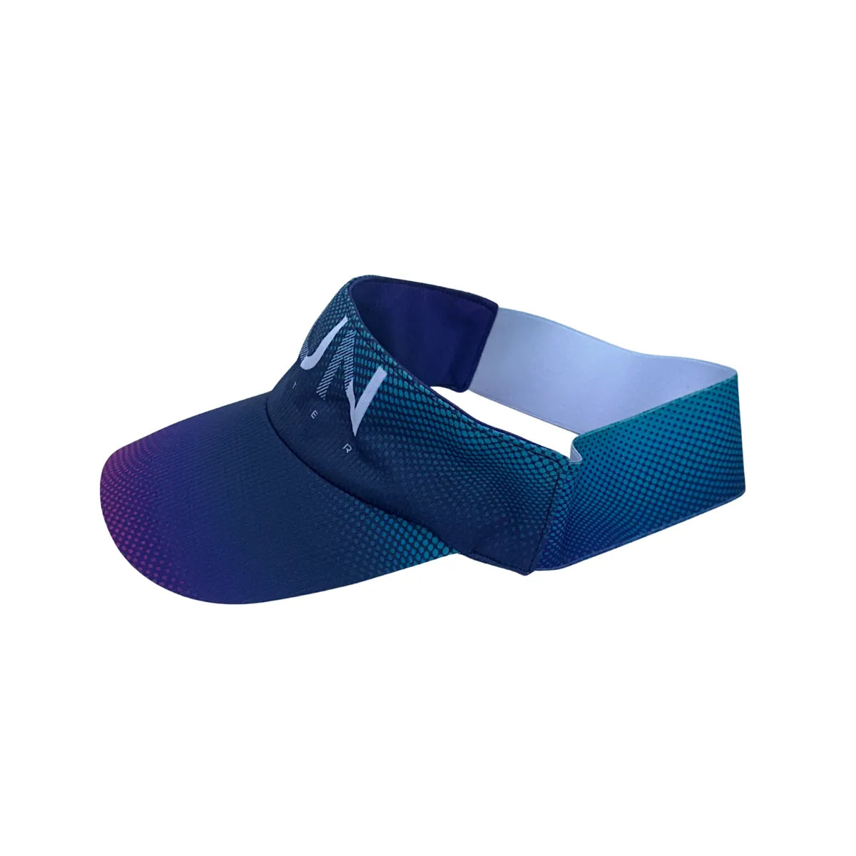 Visera Running Deportiva Unisex Dorsal 365 - Azul Puntos