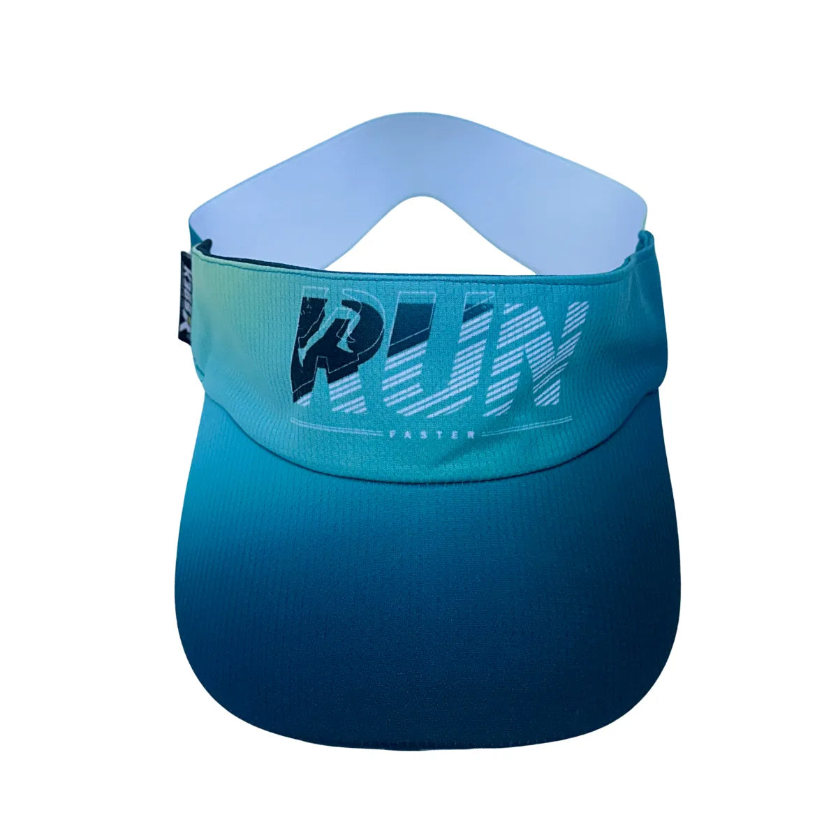 Visera Running Deportiva Unisex Dorsal 365 - Celeste Run