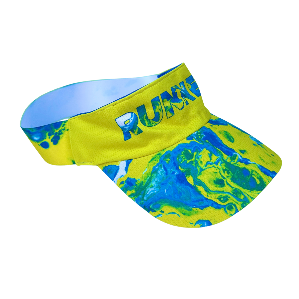 Visera Running Deportiva Unisex Dorsal 365 - Amarilla
