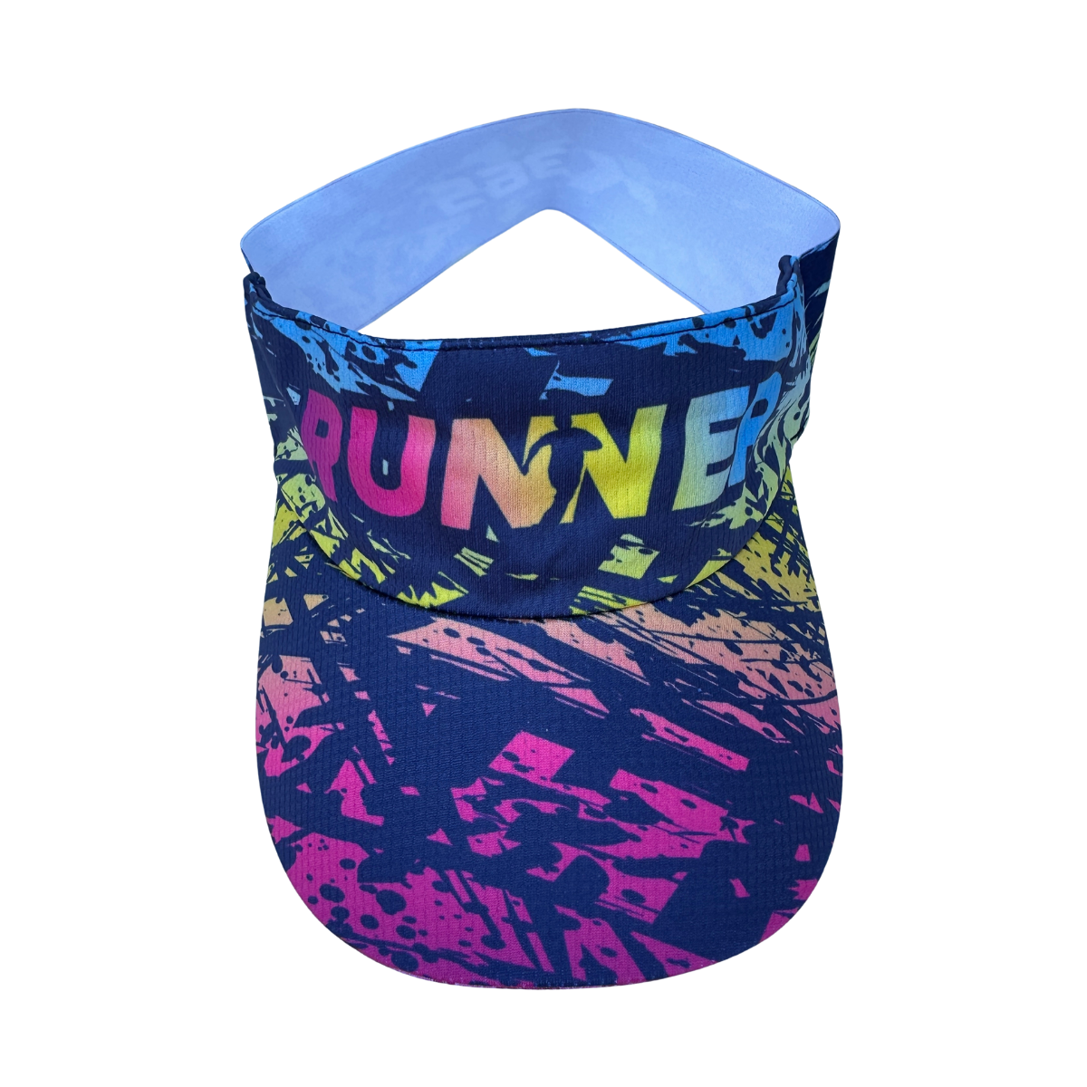 Visera Running Deportiva Unisex Dorsal 365 - Azul Marino Runner