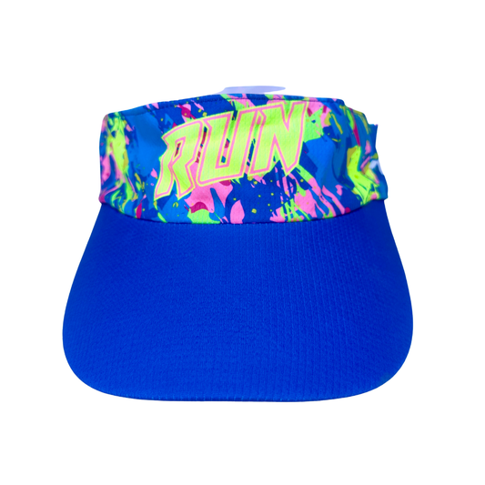 Visera Running Deportiva Unisex Dorsal 365 - Azul RUN